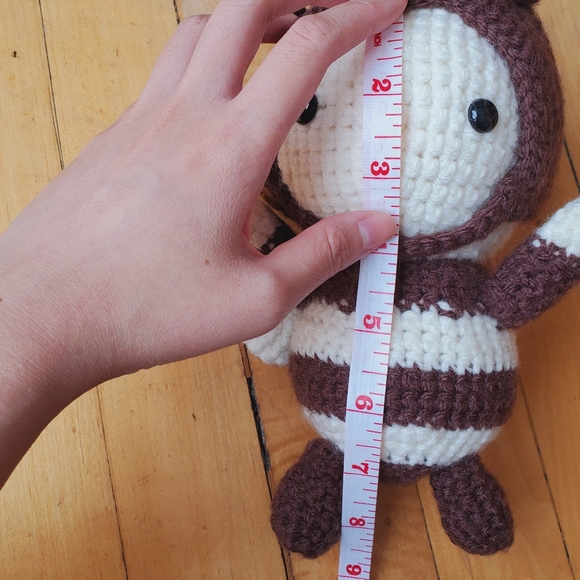 Handmade Crocheted Bee - Picture 5 of 5